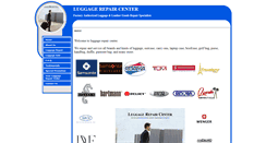 Desktop Screenshot of luggagerepaircenter.com